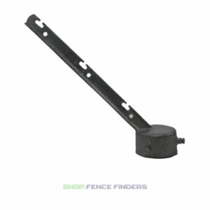 terminal post barb wire arm
